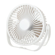 3-in-1 Electric Fan Wall Mounted Desktop Quiet Brushless Turbine Mini Fan, Style: USB Plug(Black)
