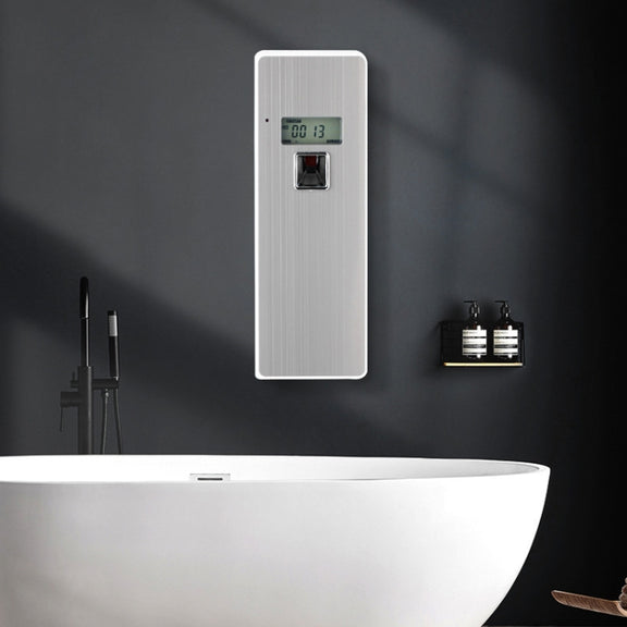 Anti-Corrosion Stainless Steel Panel LCD Digital Display Intelligent Automatic Fragrance Sprayer(Black Titanium)