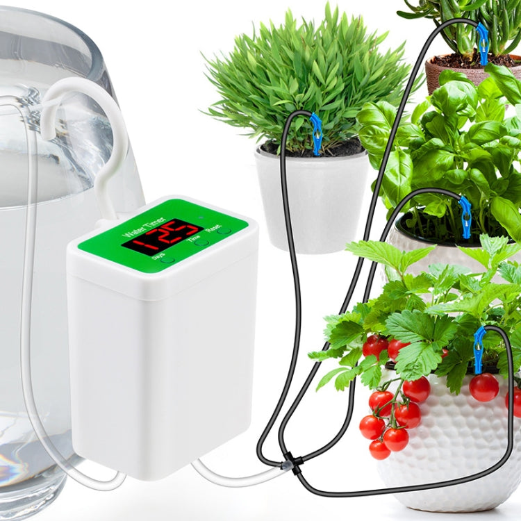 Household Intelligent Drip Irrigation Automatic Watering Timing Machine, Specification: Water 8 Potted Plants