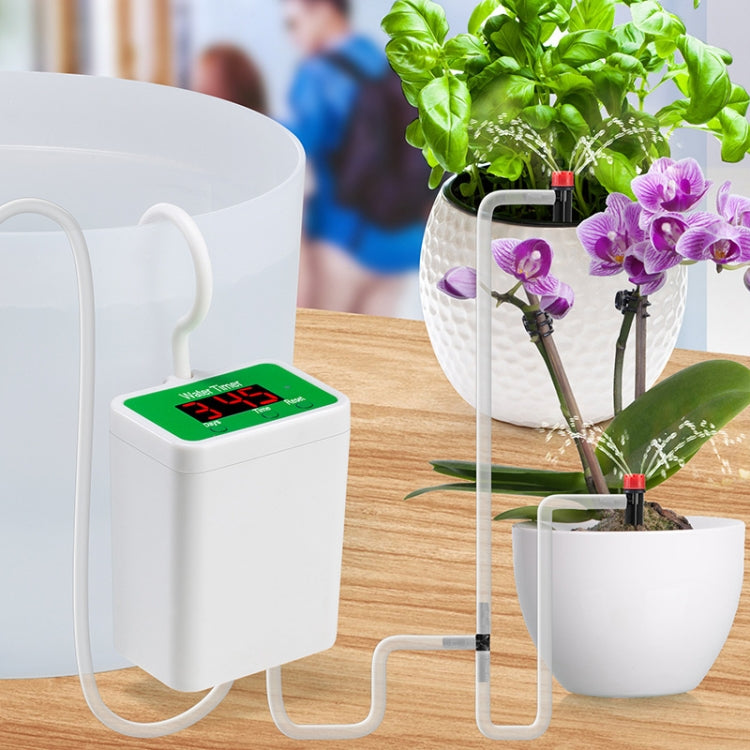 Household Intelligent Drip Irrigation Automatic Watering Timing Machine, Specification: Water 6 Potted Plants