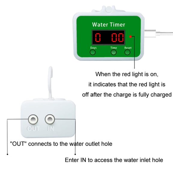 Household Intelligent Drip Irrigation Automatic Watering Timing Machine, Specification: Water 6 Potted Plants