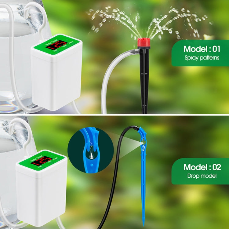Household Intelligent Drip Irrigation Automatic Watering Timing Machine, Specification: Water 8 Potted Plants