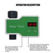 Irrigation System Intelligent Controller Automatic Timed Watering Device, Specification: 20m 20sets Hanging Spray Nozzles