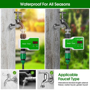 Irrigation System Intelligent Controller Automatic Timed Watering Device, Specification: 20m 20sets Hanging Spray Nozzles