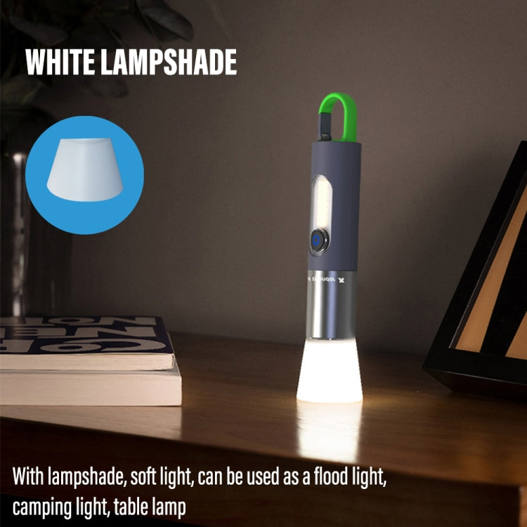 XHP50  Lamp Bead Super Bright LED Flashlight Telescopic Zoom Water-resistant Torch With Lampshade