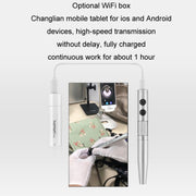 5 Million Digital Electron Microscope Magnifying Dermatoscope, Specification: B008 Water-resistant+WIFI Box (Mobile Version)