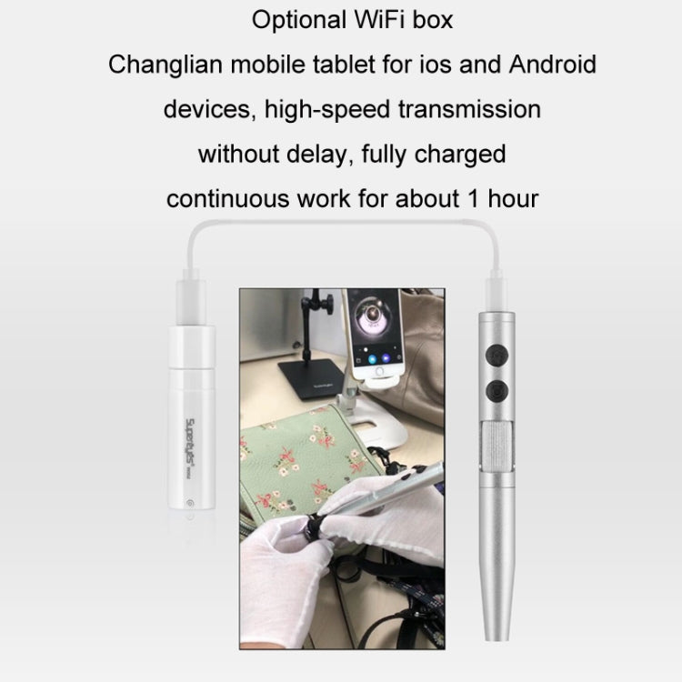 5 Million Digital Electron Microscope Magnifying Dermatoscope, Specification: B008+WIFI Box (Mobile Version)