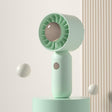 Hand Holds Small Fan Portable Mini Pocket Fan, Style: Green Spray Plating Version - Electric Fans by PMC TechLife | Online Shopping South Africa | PMC TechLife