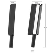 24W 72 LEDs Handheld Full-color RGB Stick Light Photography Light with Barndoor