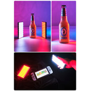 135 LEDs Live Fill Light Handheld Adjustable Photography Light Camera Pocket Light(Full-color RGB)