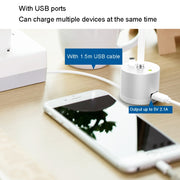 For Apple Pencil 1 USB Charging Adapter Metal Base With LED Indicator, Color: Black