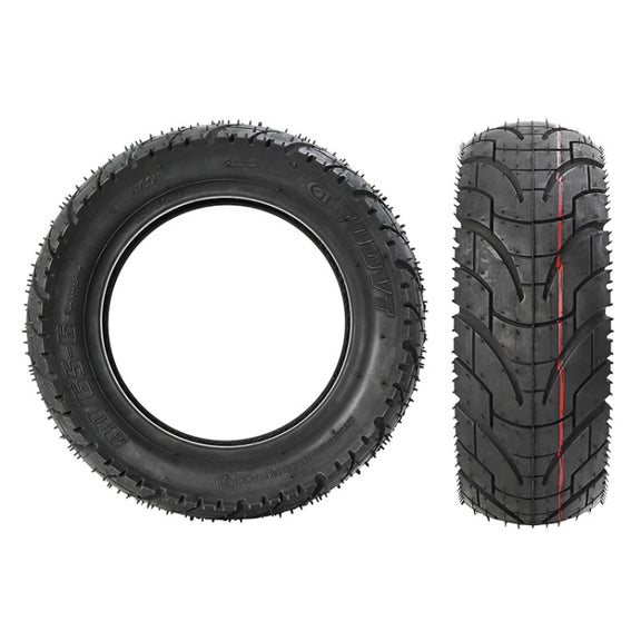 For KUGOO M4 TUOVT 80/65-6.5 10 inch Electric Skateboard Vacuum Explosion-Proof Outer Tire(Highway Tire)