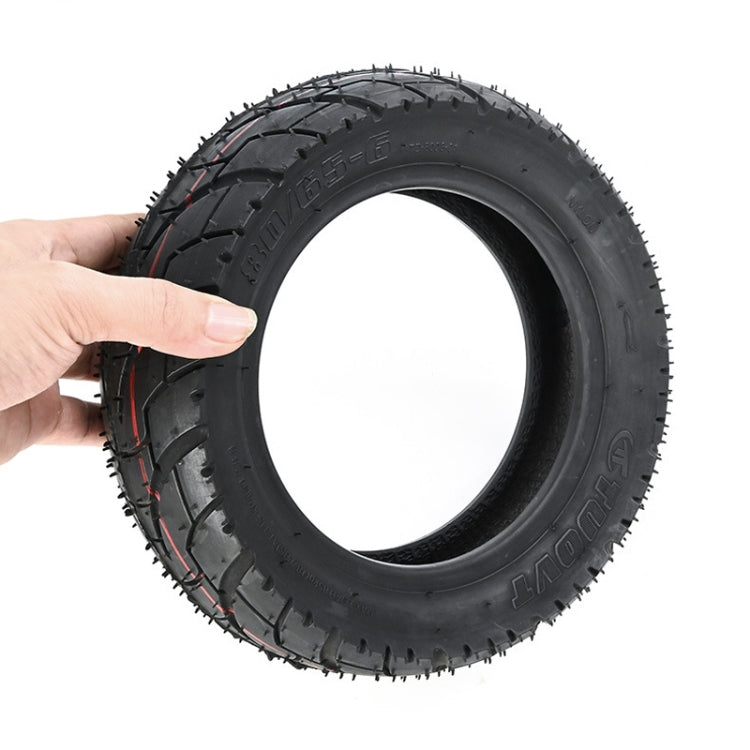 For KUGOO M4 TUOVT 80/65-6.5 10 inch Electric Skateboard Vacuum Explosion-Proof Outer Tire(Highway Tire)