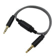 Mobile Phone 3.5mm Sound Card Cable Live Call Version Audio Wire Two-way Inter-recorder Internal Recording Cable - Microphone Audio Cable & Connector by PMC TechLife | Online Shopping South Africa | PMC TechLife | Buy Now Pay Later Mobicred