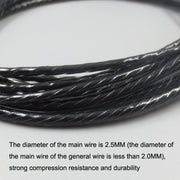 For Shure MMCX / SE215 / SE425 / SE535 / SE846 / UE900 / Waston Headset Cable(Black)