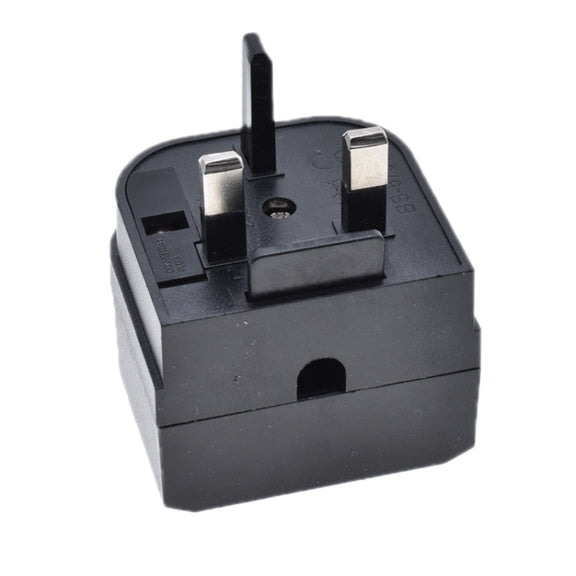250V EU Plug To UK Plug With Fuse Conversion Plug