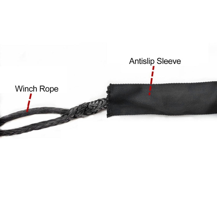 5cm x 2m Off-road Rescue Trailer Electric Winch Rope Sheath