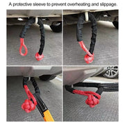 5cm x 2m Off-road Rescue Trailer Electric Winch Rope Sheath