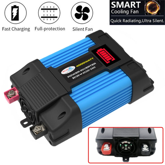 12V-220V 300W  SOLIKE TECH Vehicle Inverter Sine Wave Convertor Auto Inverter