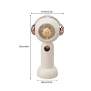 Without Blade Spray Handheld Children Small Fan(Pink)