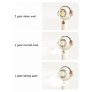 Without Blade Spray Handheld Children Small Fan(Pink)