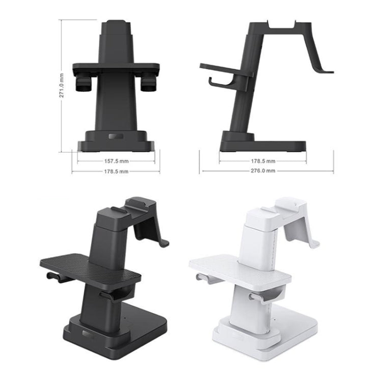 VR Head Display All-In-One Machine Handle Bracket For PICO4/Meta Quest/ Rift S/HTC(Black)