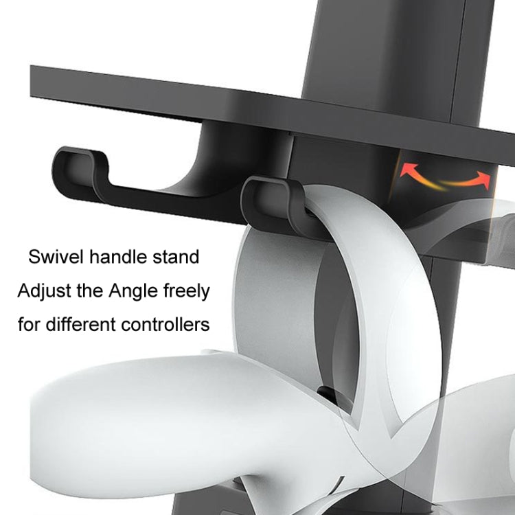 VR Head Display All-In-One Machine Handle Bracket For PICO4/Meta Quest/ Rift S/HTC(Black)