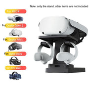 VR Head Display All-In-One Machine Handle Bracket For PICO4/Meta Quest/ Rift S/HTC(Black)