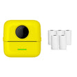 Mini Student Wrong Question Bluetooth Thermal Printer With 5 Rolls White Paper(Yellow) - Printer by PMC TechLife | Online Shopping South Africa | PMC TechLife | Buy Now Pay Later Mobicred