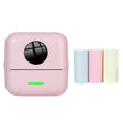 Mini Student Wrong Question Bluetooth Thermal Printer With 3 Rolls Color Paper(Pink) - Printer by PMC TechLife | Online Shopping South Africa | PMC TechLife | Buy Now Pay Later Mobicred