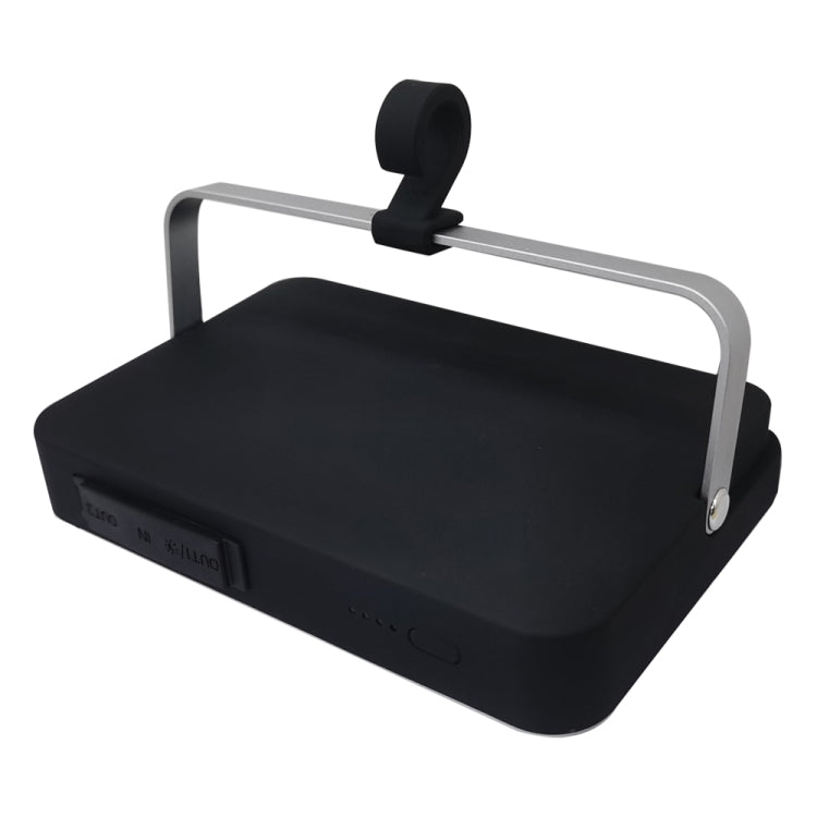 Outdoor Camping LED Light Water-resistant USB Rechargeable Lighting(Black)