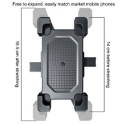 Shockproof Motorcycle Mobile Phone Holder Outdoor Bike Navigation Holder, Model: Handlebars
