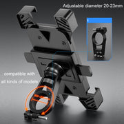 Shockproof Motorcycle Mobile Phone Holder Outdoor Bike Navigation Holder, Model: Rearview Mirror