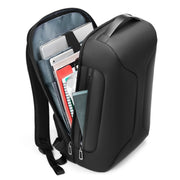 Business Large Capacity Travel Bag Multifunctional Water-resistant Laptop Backpack With USB Port(Light Grey)