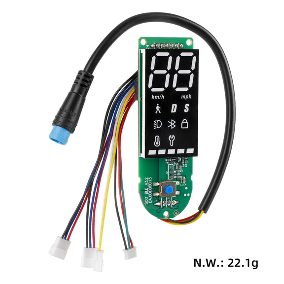 For Xiaomi Electric Scooter Pro/Pro 2/1S Four-Wire Double Brake Bluetooth Board Set, Spec: Only Board