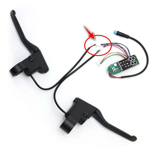 For Xiaomi Electric Scooter Pro/Pro 2/1S Four-Wire Double Brake Bluetooth Board Set, Spec: With Switch Panel