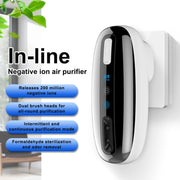 90V-250V Plug-in Negative Ion Air Purifier Portable Odor Removing Device UK Adapter+US Host