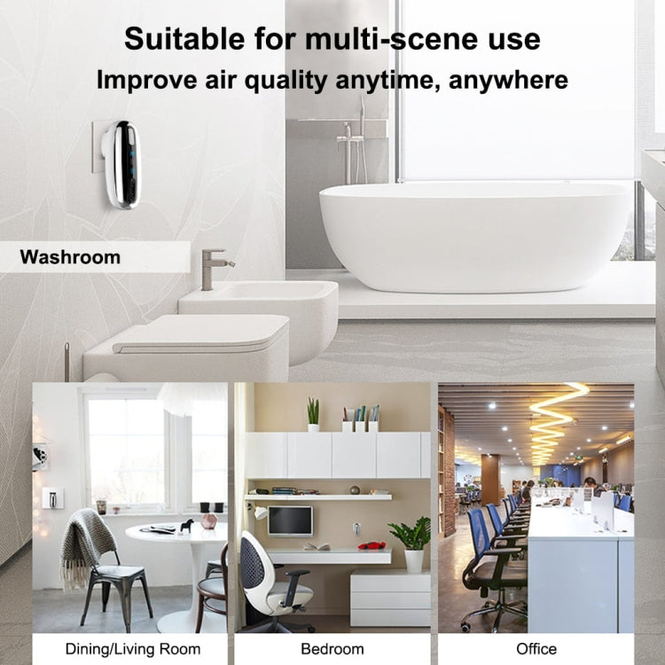 90V-250V Plug-in Negative Ion Air Purifier Portable Odor Removing Device US Plug