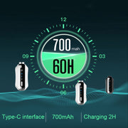 Portable Negative Ion Air Purifier Home Hanging Neck Purifier, Style: Rope Style (Black)