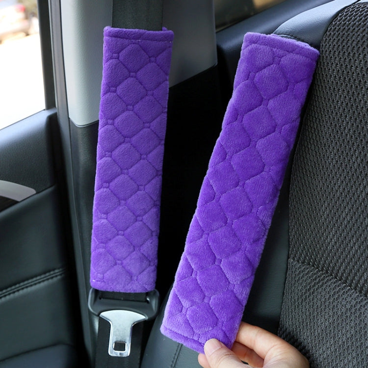 Car Seat Belt Protector Soft Extended Shoulder Pads, Color: Grey