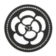 Car Water Cup Anti-skid Mat Door Slot Interior Modification Mat With diamond(Big Camellia) - Car Drink Holders by PMC TechLife | Online Shopping South Africa | PMC TechLife