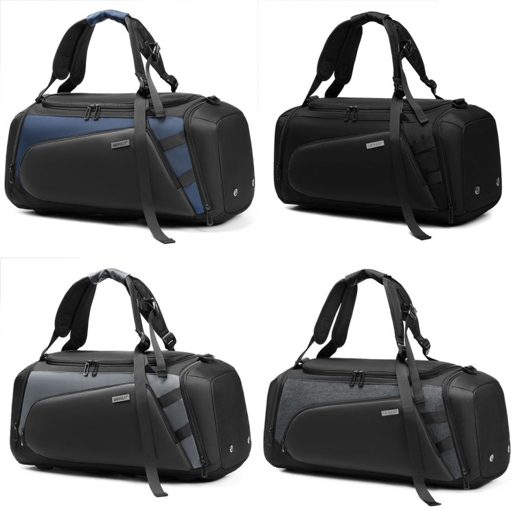 MINGLU Large-Capacity Dry And Wet Separation Gym Bag Messenger Training Bag(Grey)