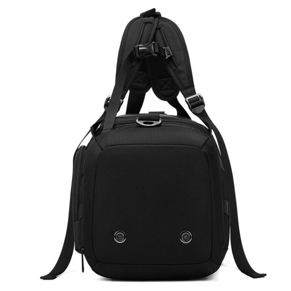 MINGLU Large-Capacity Dry And Wet Separation Gym Bag Messenger Training Bag(Grey)