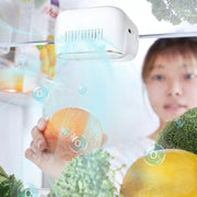 M16 Fridge Deodorizer Negative Ion Digital Display Magnetic Mounting Freezer Odor Remover