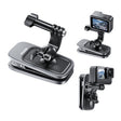 TELESIN 360 Degree Rotation Backpack Clip Clamp Mount For Action Camera - Backpack Clip by TELESIN | Online Shopping South Africa | PMC TechLife | Buy Now Pay Later Mobicred