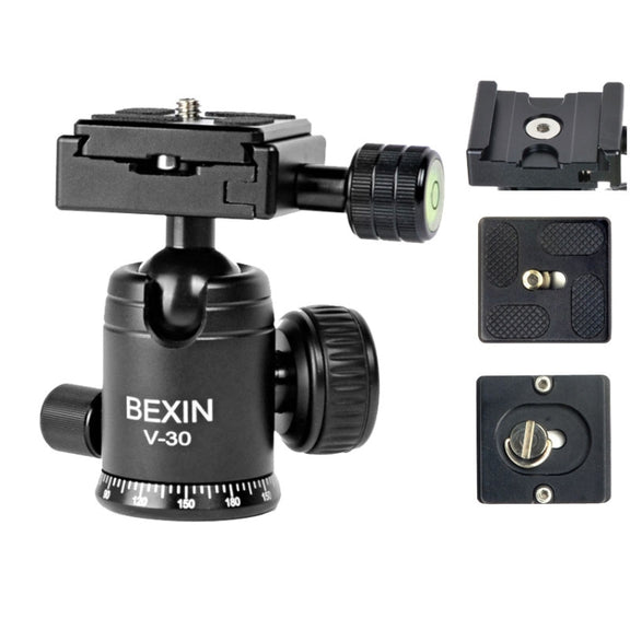 BEXIN V30 Adjustable Aluminum Alloy Desktop Camera Tripod Mini Portable Folding Live Tripod(MS08-S)