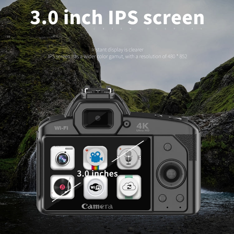 Dual-camera Night Vision 64 Million Pixel High-definition WIFI Digital Camera Standard+Fill Light