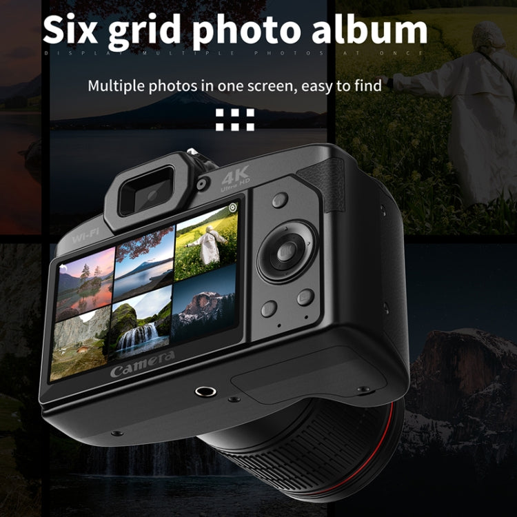Dual-camera Night Vision 64 Million Pixel High-definition WIFI Digital Camera Standard+Fill Light