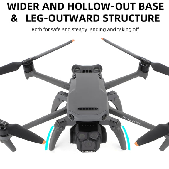 Sunnylife M3P-LG582 For DJI Mavic 3 Pro Folding Increases Tripod Protection Support Spider Landing Rack(Grey)