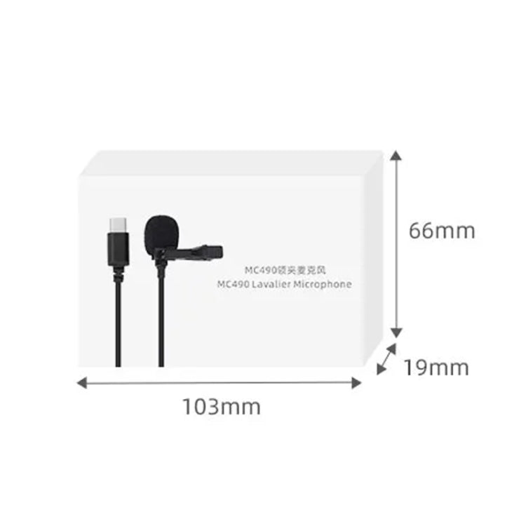 For DJI Pocket 3 / Action 4 / 3 / 2 Sunnylife MC490 Collar Microphone Motion Camera Recording Wheat